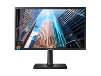 Monitor Samsung LS24E45UFS, Full HD, 24'', D-Sub, HDMI, 2*USB HUB, DVI, Pivot, Tilt, Swivel, HAS, Black