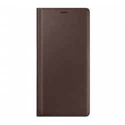 Husa Leather Wallet Cover Samsung Galaxy Note 9, Brown