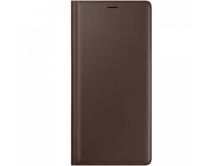 Husa Leather Wallet Cover Samsung Galaxy Note 9, Brown